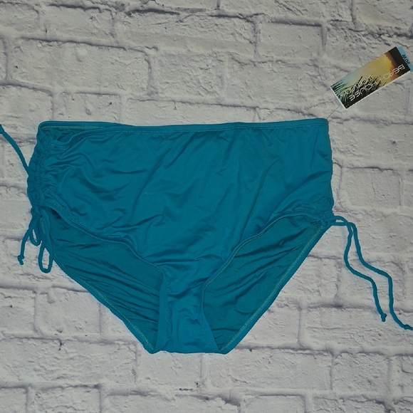 NWT Beach House Turquoise Swim Bottoms - Picture 1 of 4